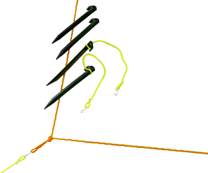 Park and Sun Sports - Volleyball Sand/Grass Rope Boundary