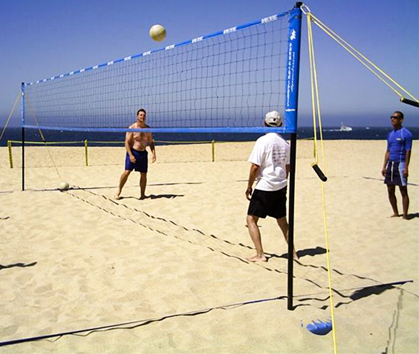 Park and Sports sand adapter kits for beach volleyball