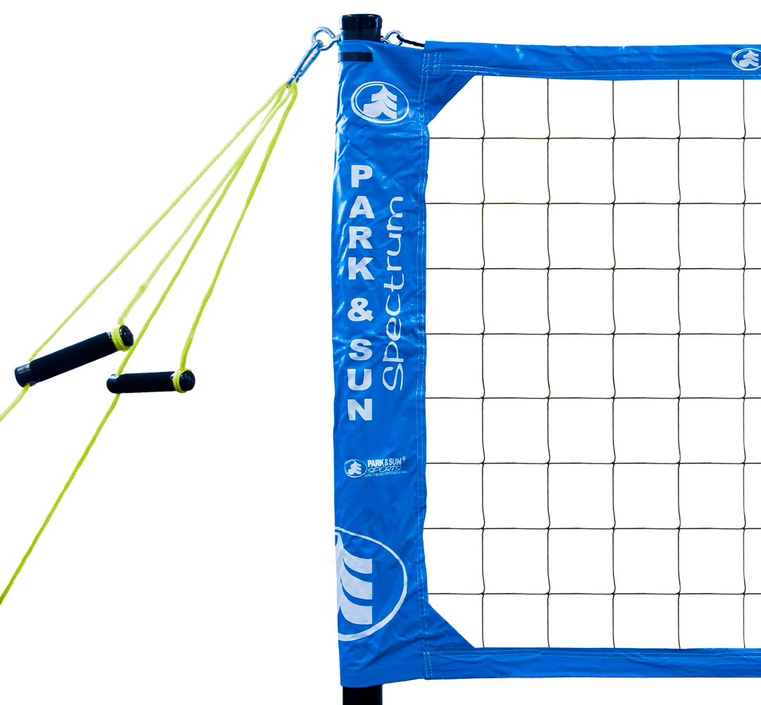Spectrum PRO features the Original Sleeve Slip-on Volleyball Net