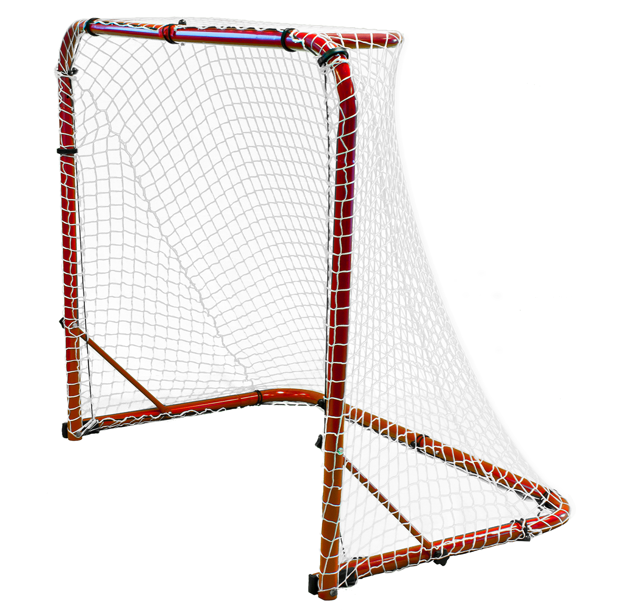 Durable 54 inch Folding 18 gauge Steel Street Hockey Goal, collapsible