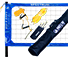 Park and Sun Sports Blue Spectrum Classic Volleyball System thumbnail