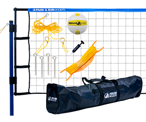 Park and Sun Sports Blue Spiker Flex Volleyball System