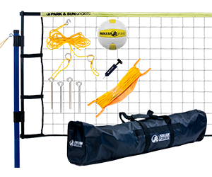 Park and Sun Sports Yellow Spiker Flex Volleyball System