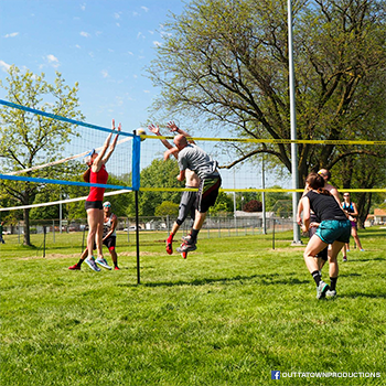 Park and Sports Spectrum Classic grass volleyball