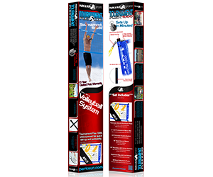 Park and Sun Sports TS-FLEX-1000 Volleyball Net System Retail Packaging