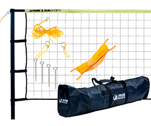 Park and Sun Sports Yellow TP-179 Volleyball Net System