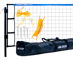 Park and Sun Sports Blue Tournament Flex Volleyball Net System