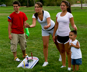Park and Sun Sports - Indoor Game - Bean Bag Rally Pro Toss Backyard