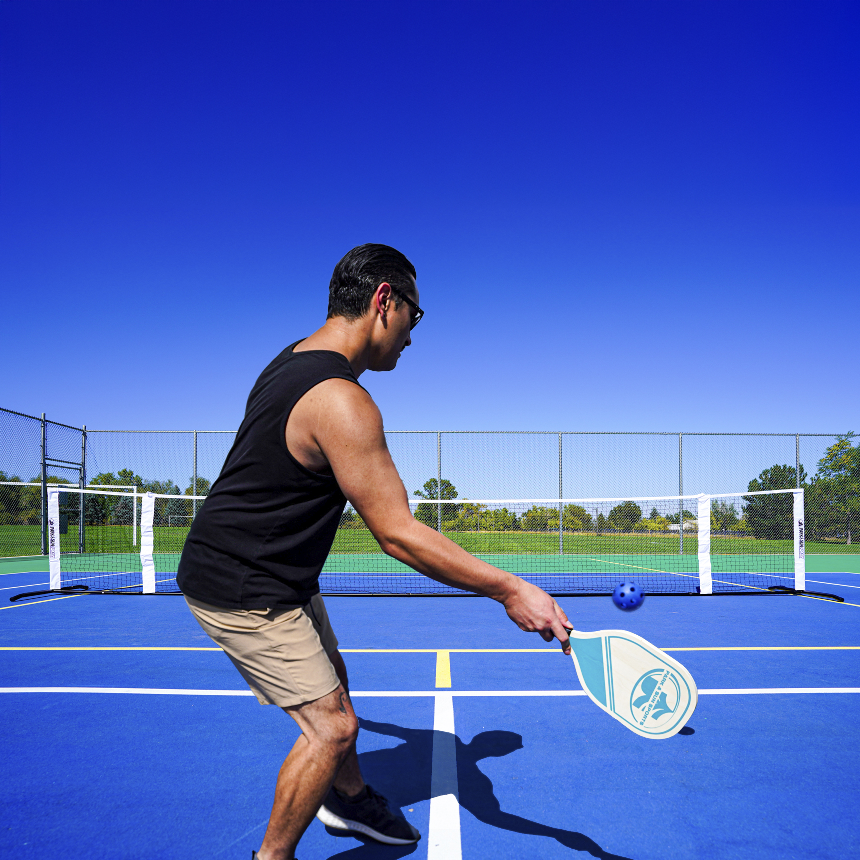 portable pickleball set