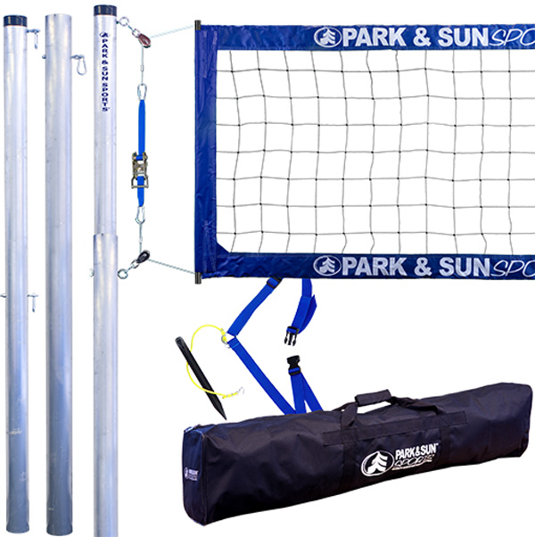 Telescopic 4000 Permanent in ground volleyball system 