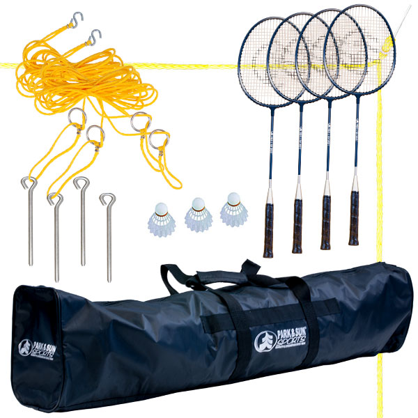 Winch System Carrying Bag Details about   Professional Carbon Aluminum Badminton Set with Net 