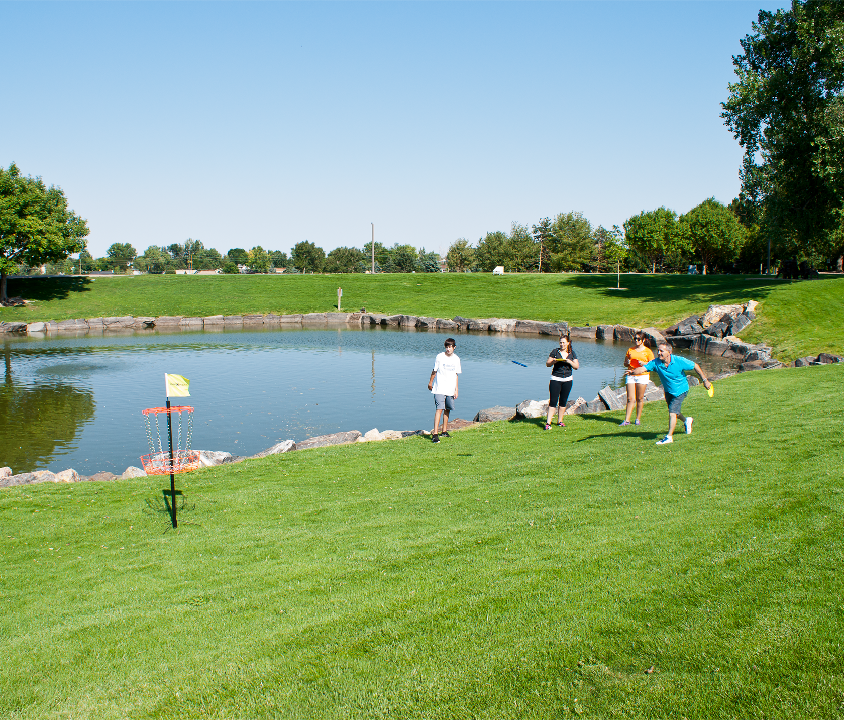 Park and Sports Disc Golf Product Layout