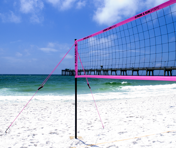 Portable Outdoor Volleyball Net System Park & Sun Sports Tournament 179 