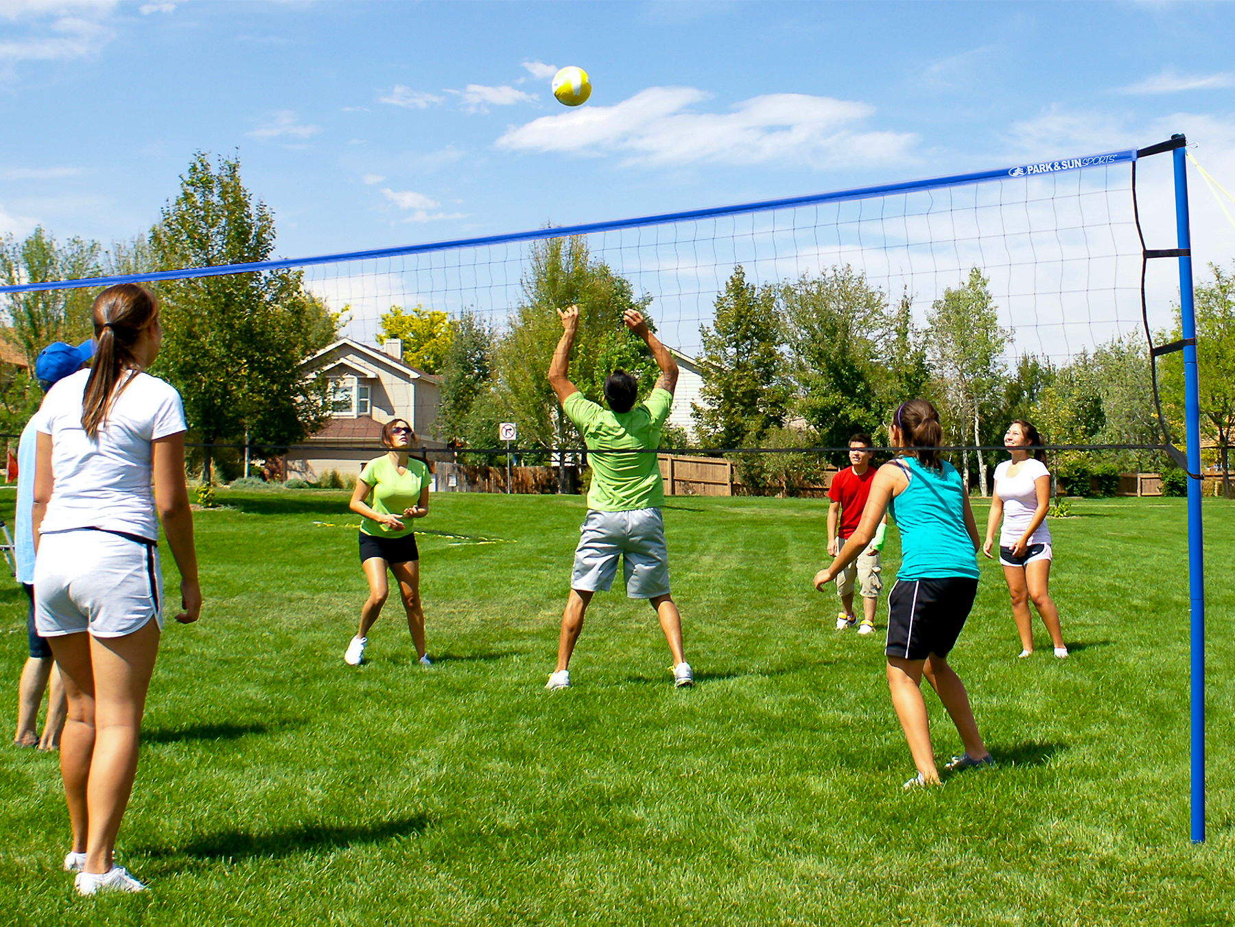 Best Family Portable Outdoor Volleyball Net System ...