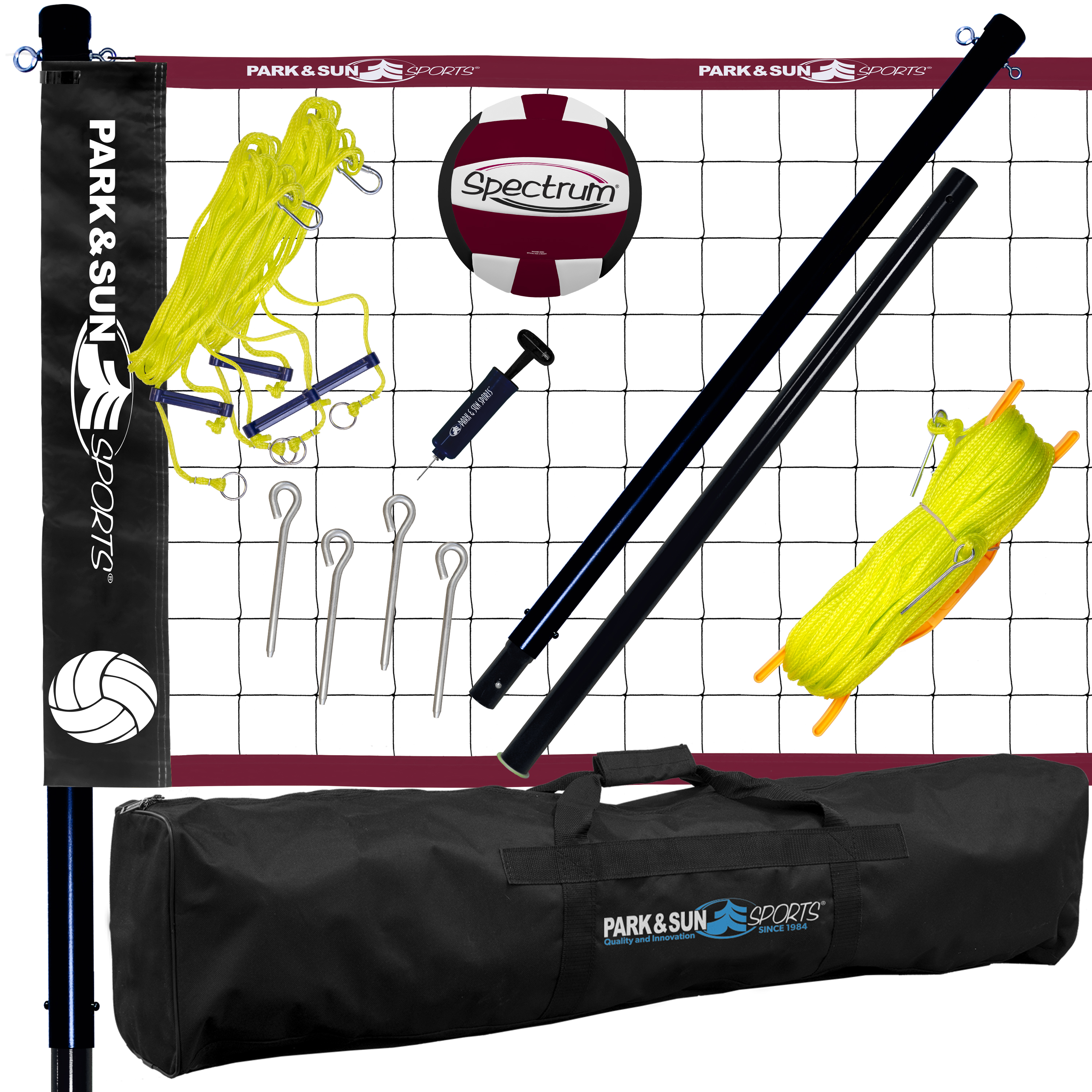 Park and Sports Burgundy Spiker PRO Product Layout