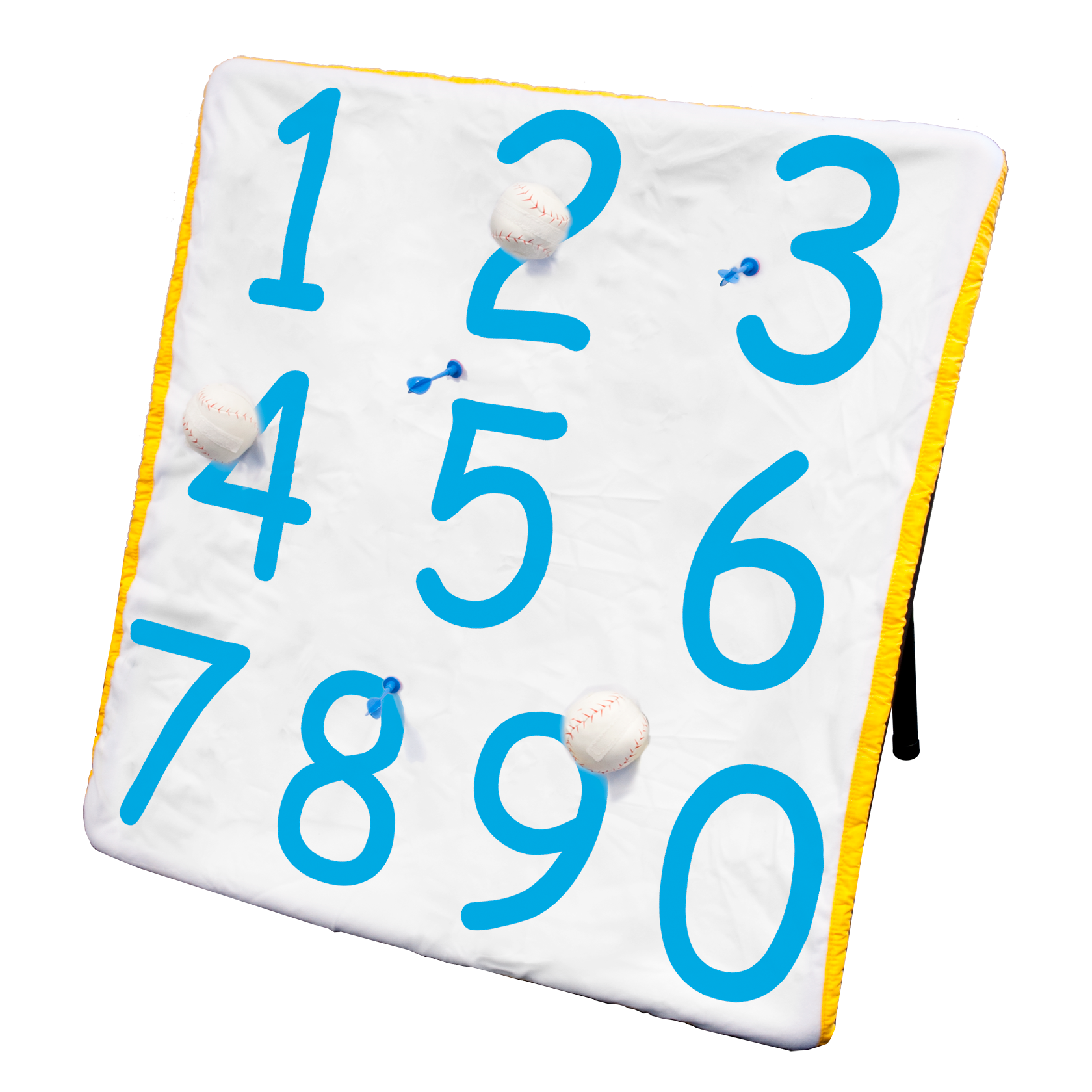 Park and Sports Toss and learn velcro ball, dart target, numbers