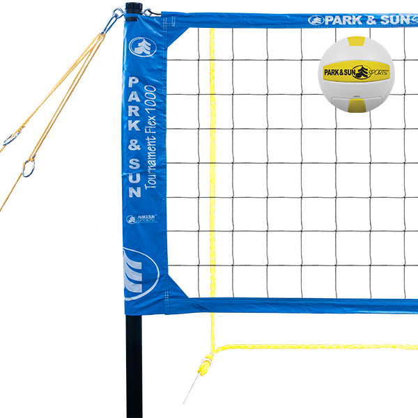 Portable Outdoor Volleyball Net System Park & Sun Sports Tournament Flex 1000 