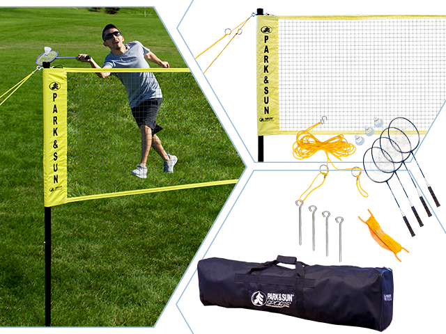 Park & Sun Sports Tournament Flex 1000 Portable Outdoor Volleyball Net System for sale online 