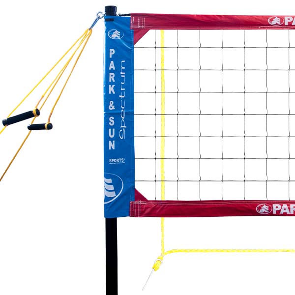 Volleyball net tensionsers
