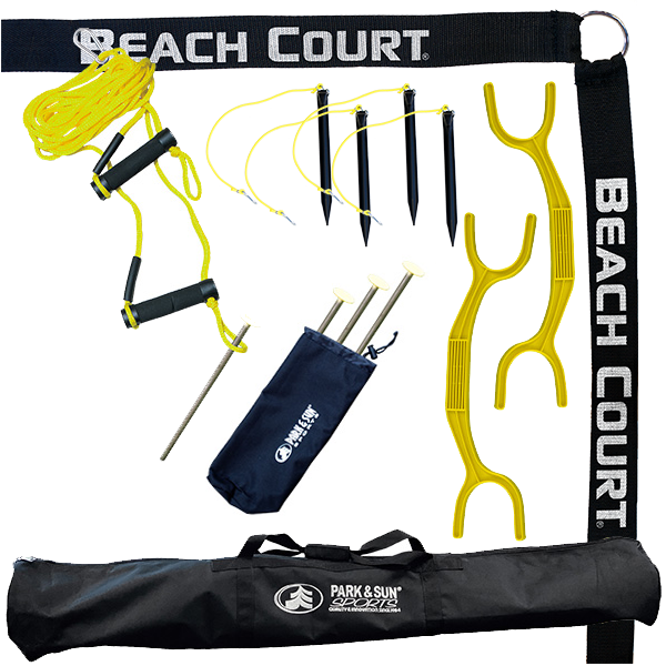 Spectrum Classic volleyball accessories with doubles short-court boundary